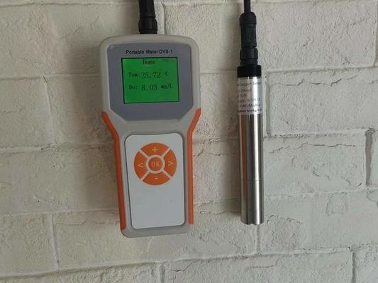 Portable Controller Display Dissolved Oxygen Meter , 0.5w Optical Portable Do Meter